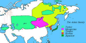 Ареал алтайских языков