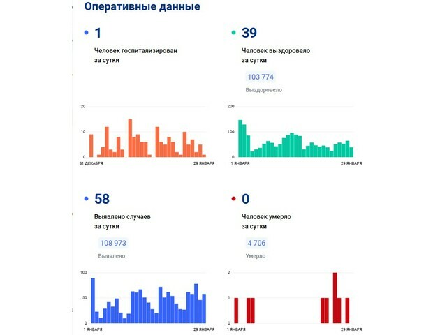 Скриншот с сайта стопкороновирус.рф